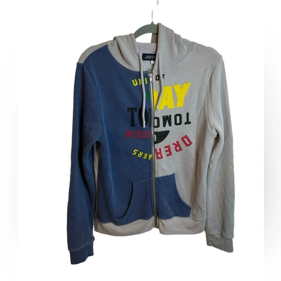 OPENING CEREMONY FULL ZIP GRAPHIC HOODIE - Picture 1 of 5